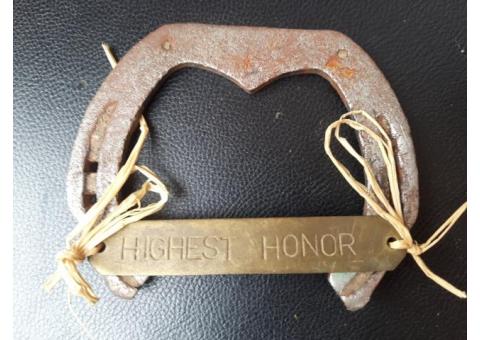 Vend Fer a cheval de HIGHEST HONOR